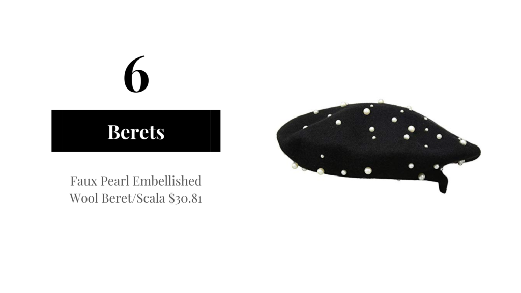 beret is one of top 10 hat trends to wear for fall winter 2019