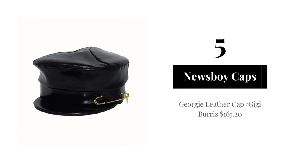 newsboy cap is one of top 10 hat trends to wear for fall winter 2019