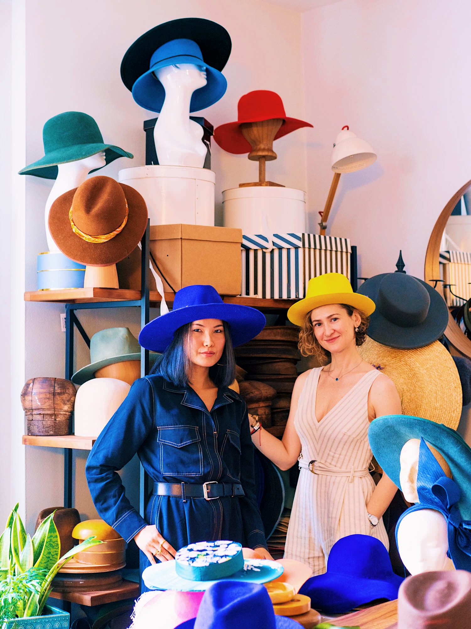 inside the studio with byvlada millinery new york