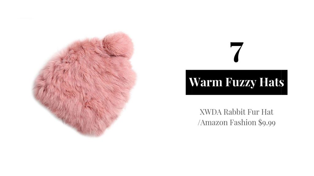 warm fuzzy hat is one of top 10 hat trends to wear fall winter 2019