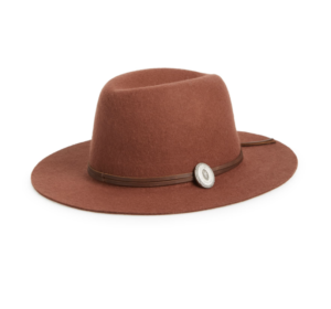 frye cadet dented crown wool felt hat