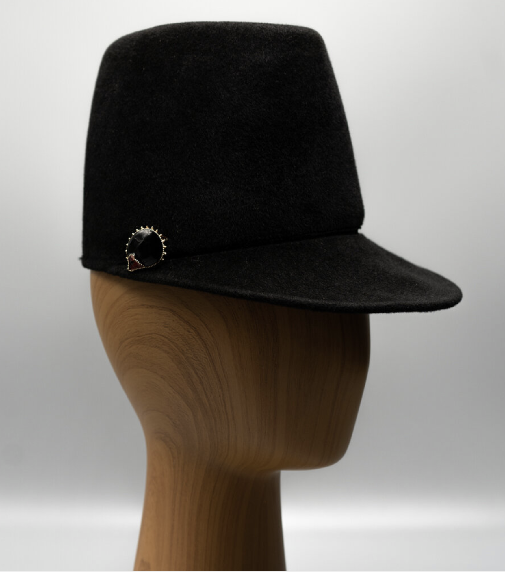 camper hight top hat by vlada millinery