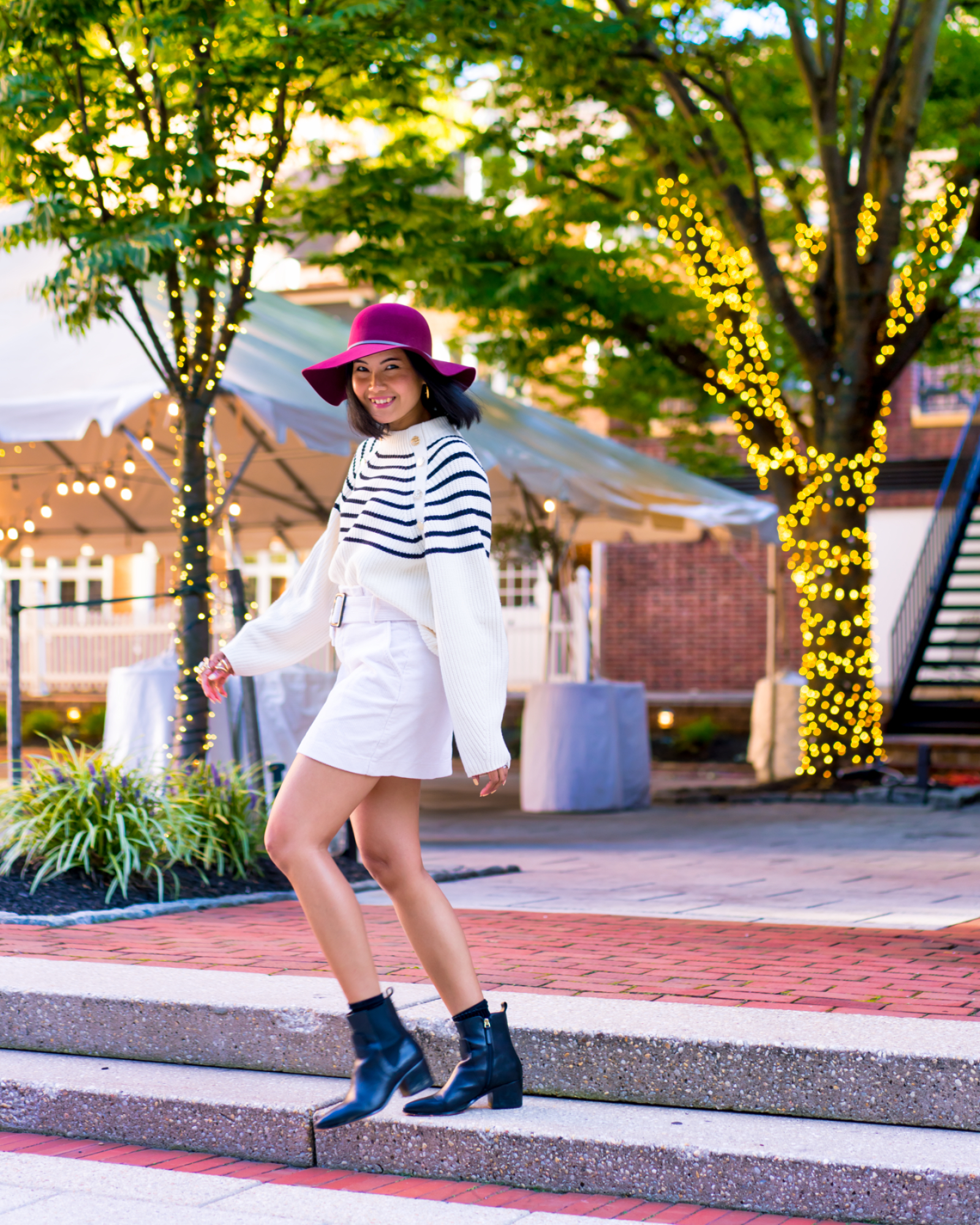 nanphanita jacob that hat girl is wearing a merlot burgundy floppy round crown hat reference number wfh7950