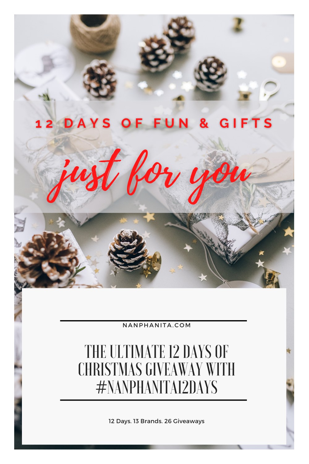pin it pinterest - the ultimate 12 days of christmas giveaway with #nanphanita12days